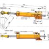 VETUS HYDRAULIC CYLINDER MTC17510 - Image 2