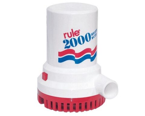 RULE 2000GPH BILGE PUMP 12V/24V