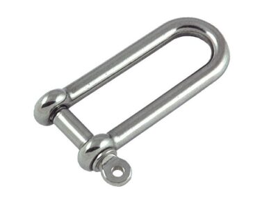 STAINLESS LONG D SHACKLE