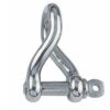 STAINLESS STEEL TWISTED SHACKLES
