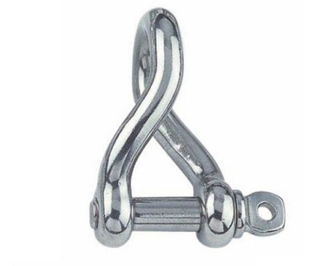 STAINLESS STEEL TWISTED SHACKLES - UNION CHANDLERY