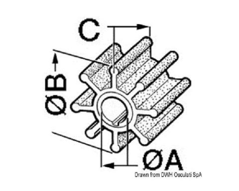 replacing impeller on inboard