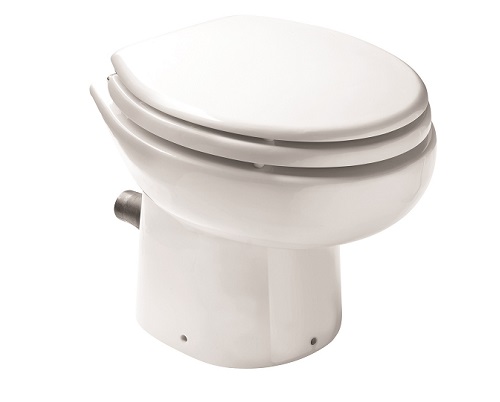 VETUS ELECTRIC TOILET TYPE WCP 24 VOLT WITH ROCKER SWITCH