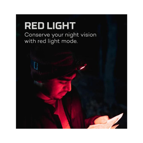 red light headtorch