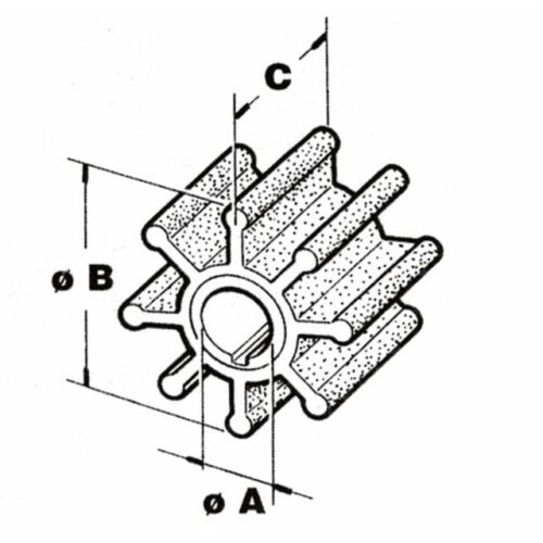 mercury outboard impeller