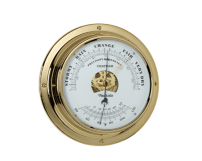 brass barometer