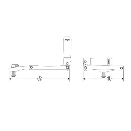 EasySea Flipper Foldable Winch Handle - Image 4